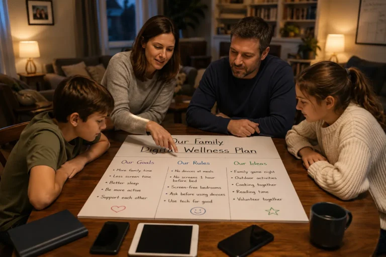 How to Build a Family Digital Wellness Plan for 2026
