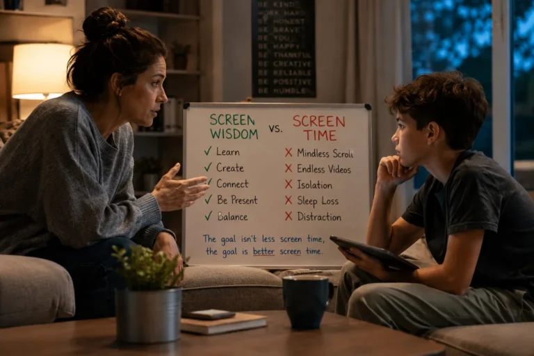 Screen Wisdom vs. Screen Time: The New Parenting Rule for 2026