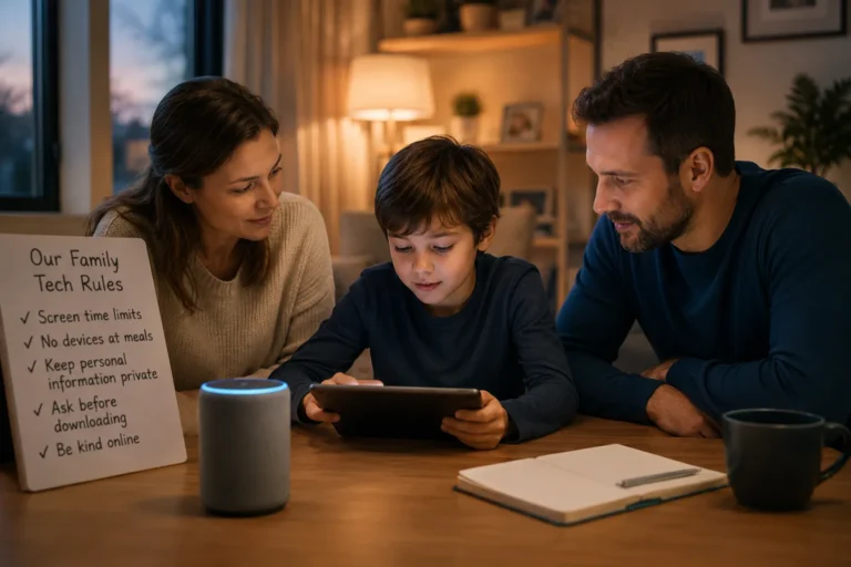 Teaching Children Healthy Boundaries With Smart Devices and AI Assistants